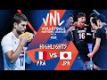 FRA vs. JPN - Highlights Week 2 | Men's VNL 2021