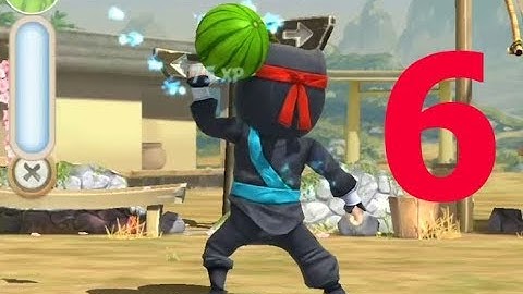 Clumsy Ninja - Gameplay Walkthrough Part 6 - Level 8-9 | BuddyFun