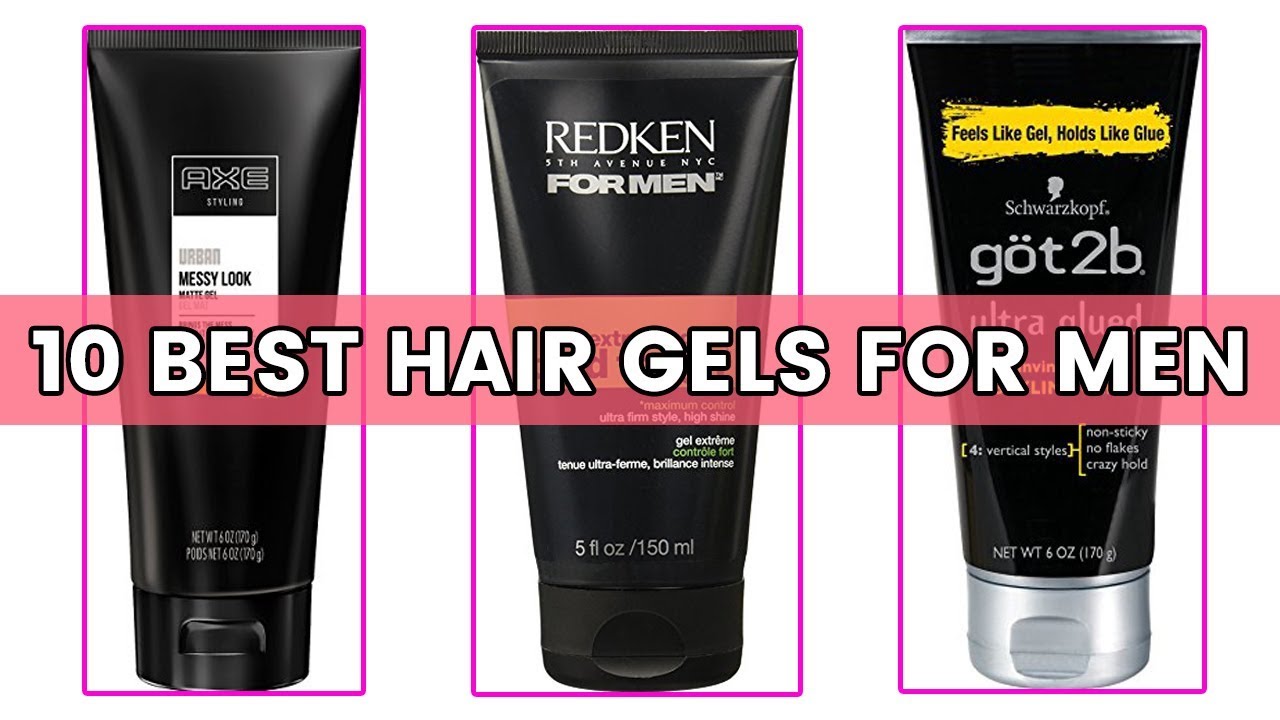 top 10 hair gel for mens