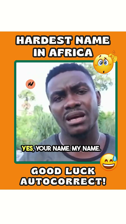 Hardest name in Africa? Meet Ovuvuevuevue enyetuenwuevue ugbemugbem osas