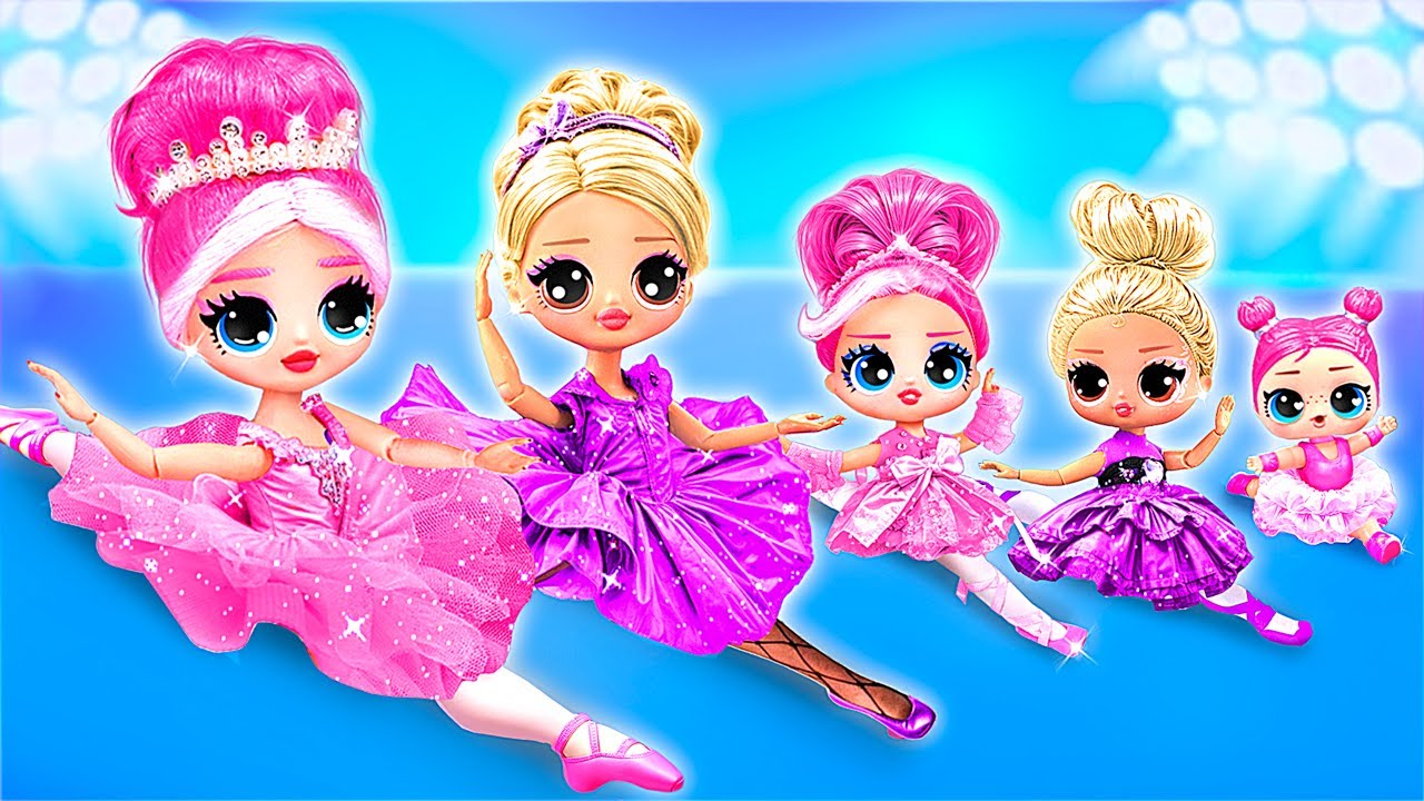 Dorastanie Baleriny! Słodkie i Rockowe Wyroby Dla LOL OMG