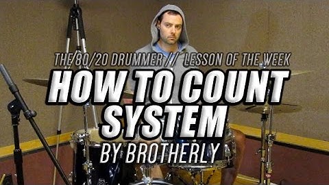 How to Play System by Brotherly on Drums - The 80/20 Drummer