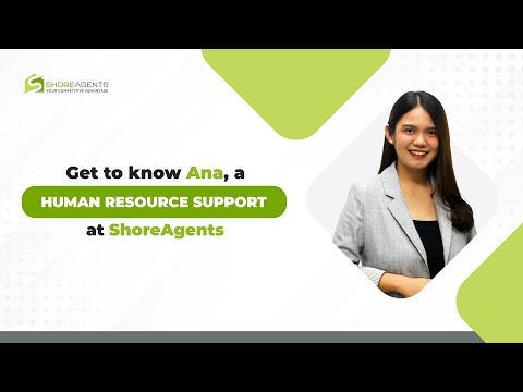 Think HR is Just Paperwork? Watch Ana Bring People Together! - video from ShoreAgents