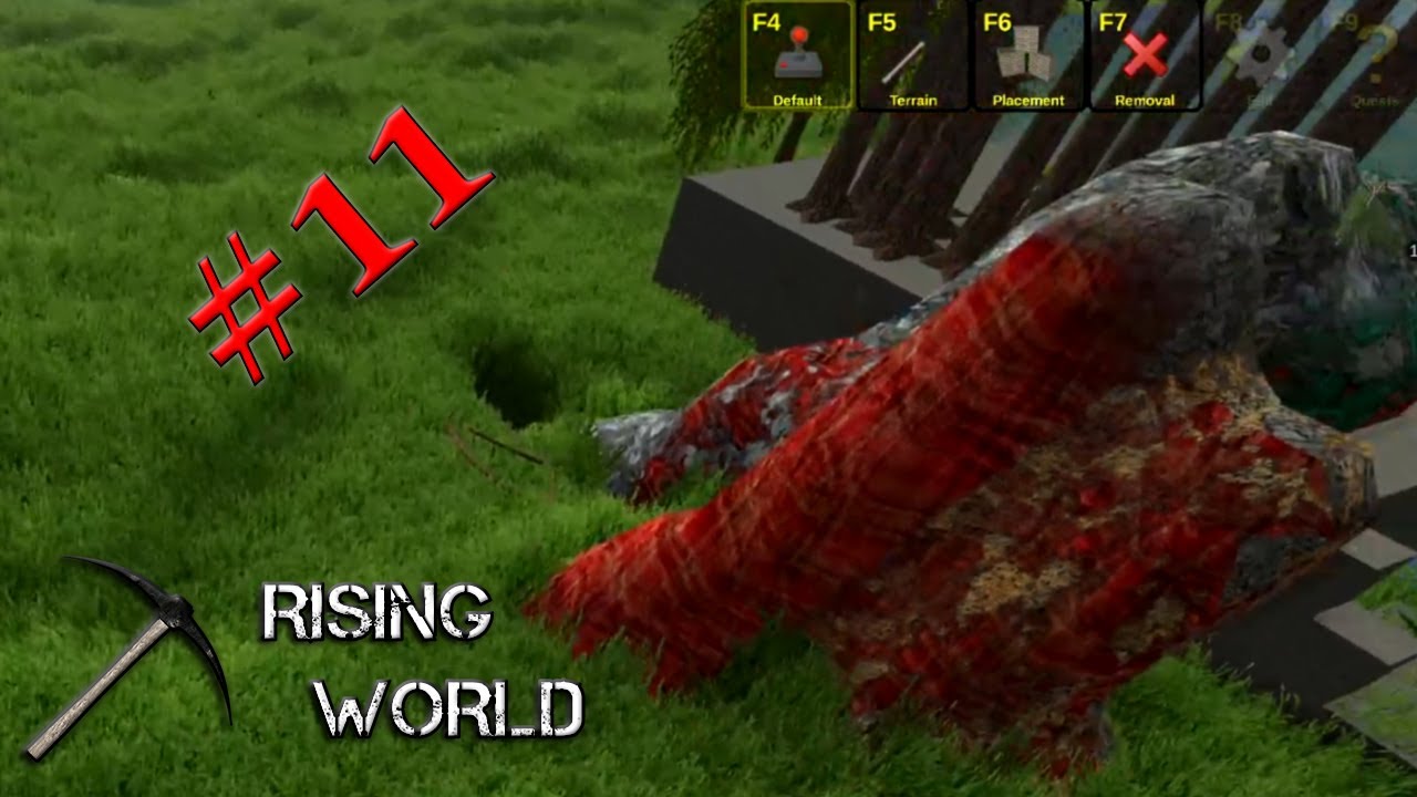 Playing With Creative Mode For The First Time | Rising World #11