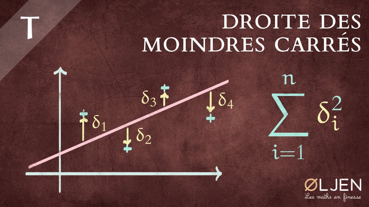 [DET#34] Droite des moindres carrés (Démonstration)