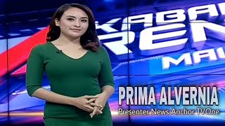 Prima Alvernia || Presenter News Anchor TVOne