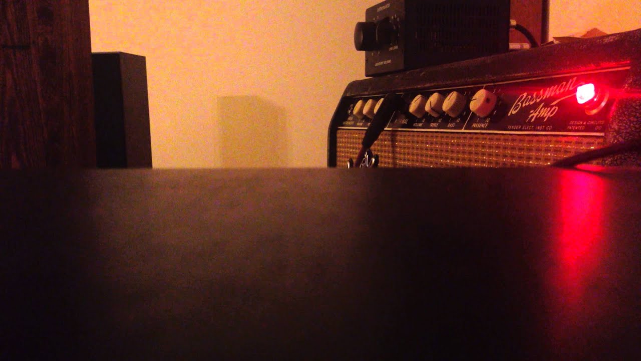 1964 Fender Bassman 6G6B with Jettenuator- Quiet