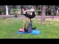 Air plane  first sequence  flying yoga by guy shimshi