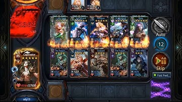 Deck Heroes Hidden Dungeon 14 hard mode with 6000 power deck ( ady13 )