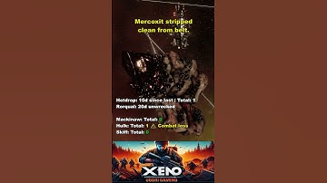 Tiny Fleet Big Ore Rorqual Mining Mercoxit #gamingvideos #eveonline #eveindustry #scifi #games