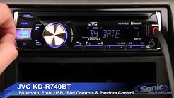 JVC KD-R740BT Car Stereo | iPod, iPhone & Android Ready w/ Bluetooth 