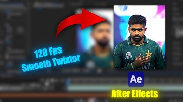 120 FPS Smooth Twixtor Tutorial on After Effects || Saqib Aep