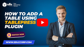 How to add a table using Tablepress Plugin?