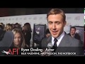 Ryan Gosling interviewed on BLUE VALENTINE red carpet at AFI FEST 2010