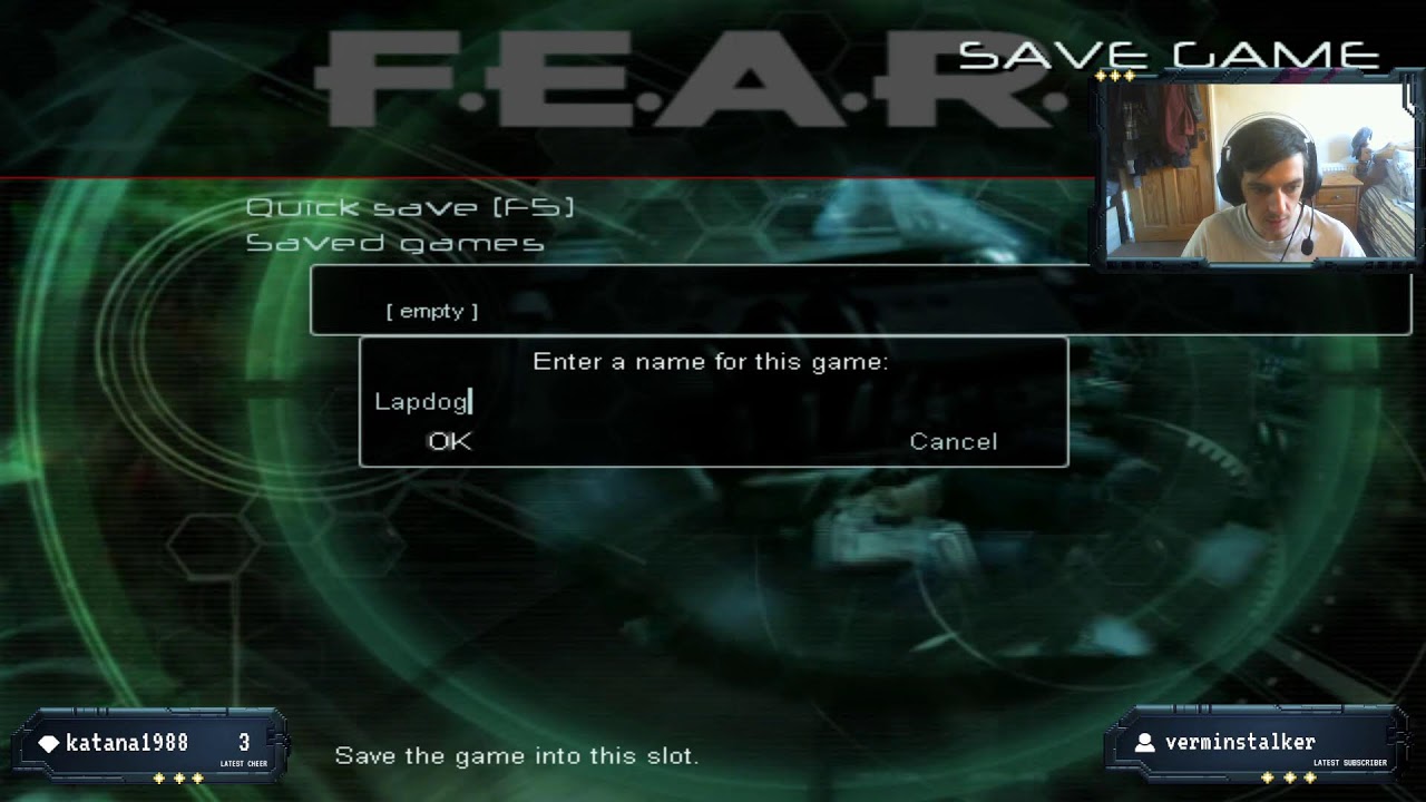 F.E.A.R. Extreme mode! Nostalgic horror classic! Lets play! Come chat or lurk!