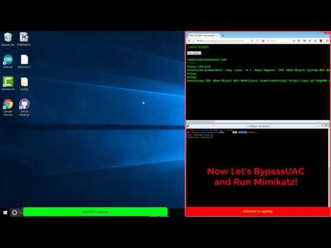 Phishing Domain Credentials & Running Mimikatz Vs. Win10 Enterprise with WHID Software