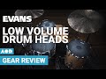 EVANS Low Volume Drum Heads - DB One Next Level Mesh Heads | Drum Gear Review