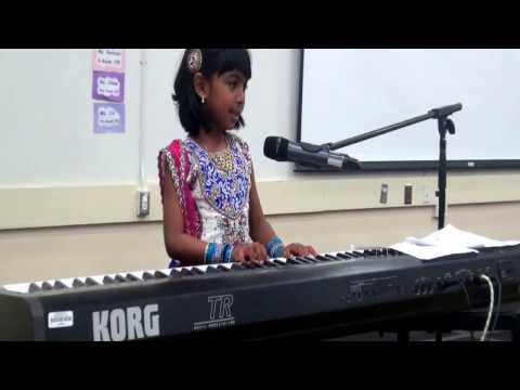 Aditi Piano (Kindergarten) - Delaine Eastin Elementary School Talent Show