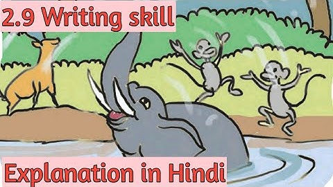 2nd std english lesson 2.9 Writing skill.