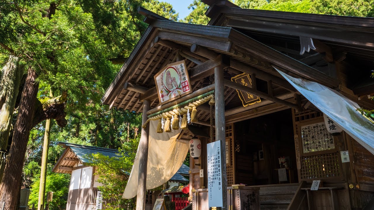 九州の神社：福岡県・高倉神社（岡垣町）