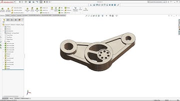 Solidworks Tutorial Extrude And mirror exercise 4 #solidworks  #Solidworks Tutorial