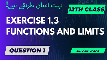 Class 12 Math Exercise 1.3 Question 1: Solutions & Step-by-Step Guide || ex 1.3 class 12