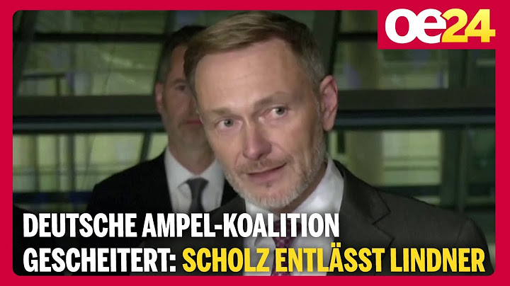 Deutsche Ampel-Koalition gescheitert: Scholz entlässt Lindner