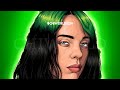 Cartoon Speedart For Billie Eilish  / Adobe Illustrator 2020