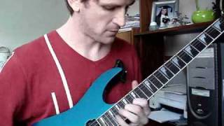 SHRED GUITAR Blues Improv by Alan Akin of INFRA BLUE
