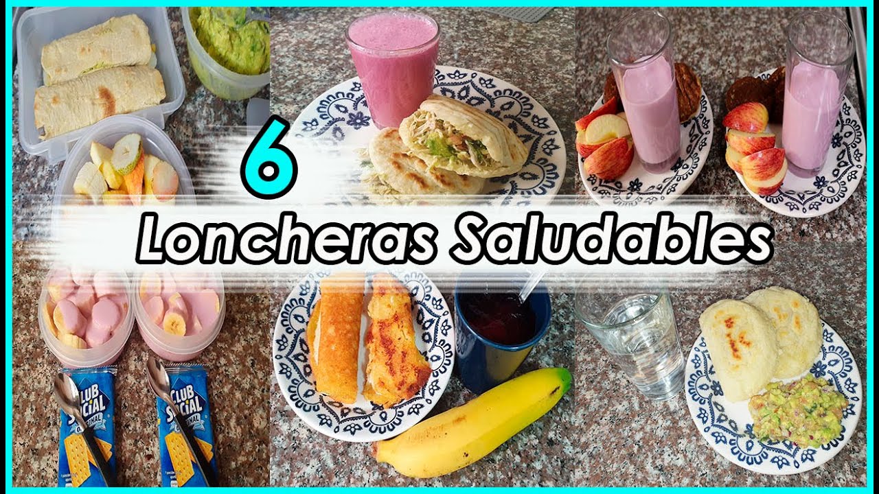 6 ideas de LONCHERAS SALUDABLES para niños ??ONCES SALUDABLES ?IDEAS DE REFRIGERIO  PARA NIÑOS ?? - YouTube