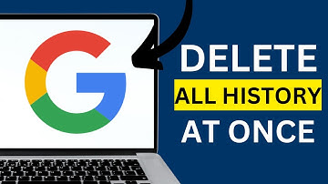 How to DELETE All Your Google Account History in ONE Click!