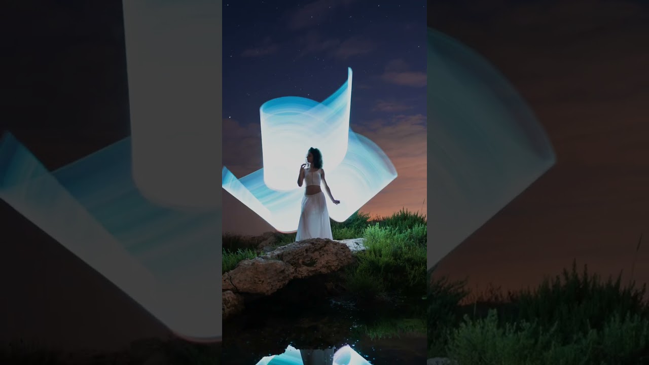 Explore the Real Art of Sublument Light-Painting
