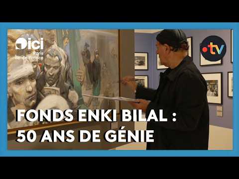 Enki Bilal: a new space dedicated to the master of comics in Paris