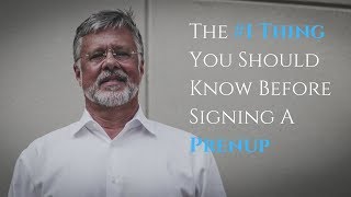 The #1 thing you should know about prenups.
