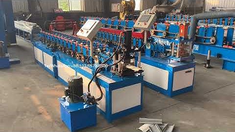 Shutter Door Roll Forming Machine with Embossing