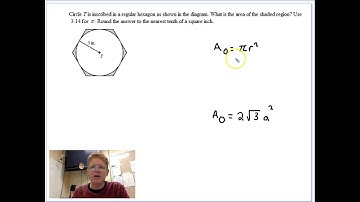 A.M. (D)  #10 Circle Inscribed in Hexagon
