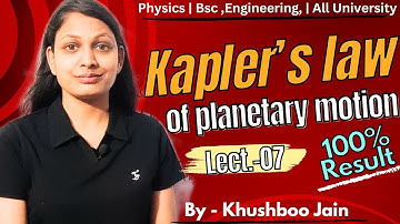Kepler law