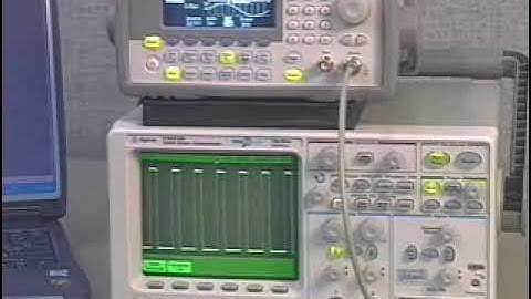 Agilent Function Generator 33220A DEMO VIDEO