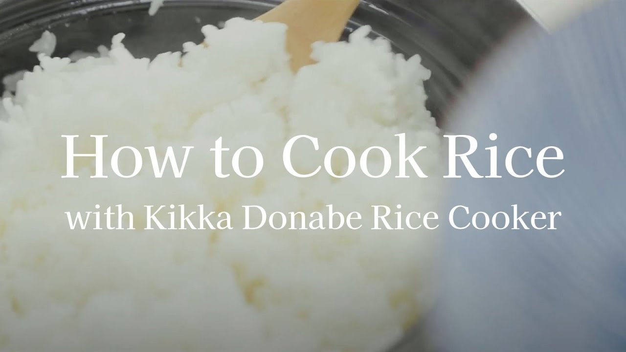 How to Cook Delicious Rice Using an Iron Rice Pot - Globalkitchen Japan