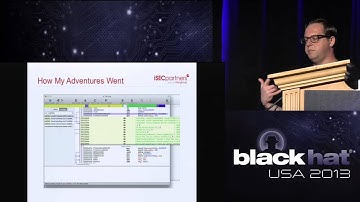 Black Hat USA 2013 - Funderbolt: Adventures in Thunderbolt DMA Attacks