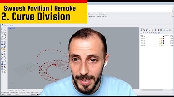 2- Swoosh Pavilion: Curve Divisions 📐 #parametricdesign  #SwooshPavilion #grasshopper3d  #rhino3d