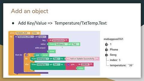 Firebase Realtime Database Part 1 (Lecture)