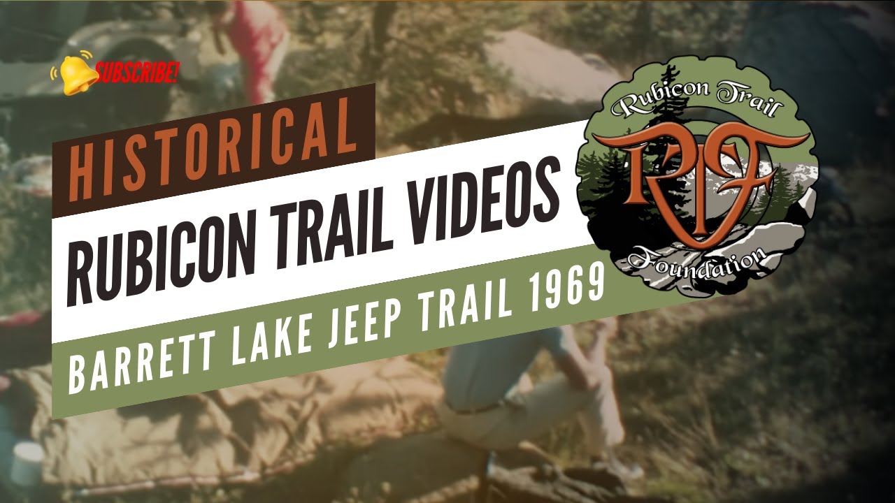 Barrett Lake Jeep Trail 1969 Vintage Footage YouTube
