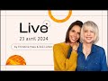 Direct dastrologie  du 23 avril 24 avec christine haas  zo lafont