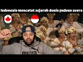 Indonesia Mencatat Sejarah Dunia Paduan Suara | MR Halal Reacts