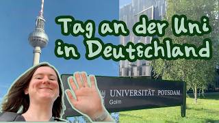 Studium-Vlog auf Deutsch, Uni-Tag in Potsdam, Deutschland (with English subtitles)