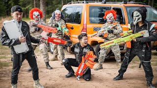 Ltt Films Silver Flash Nerf Guns Vs Crime Group The Black Snake Takedown