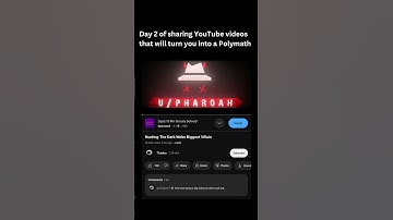 Day 2 of sharing YouTube videos that