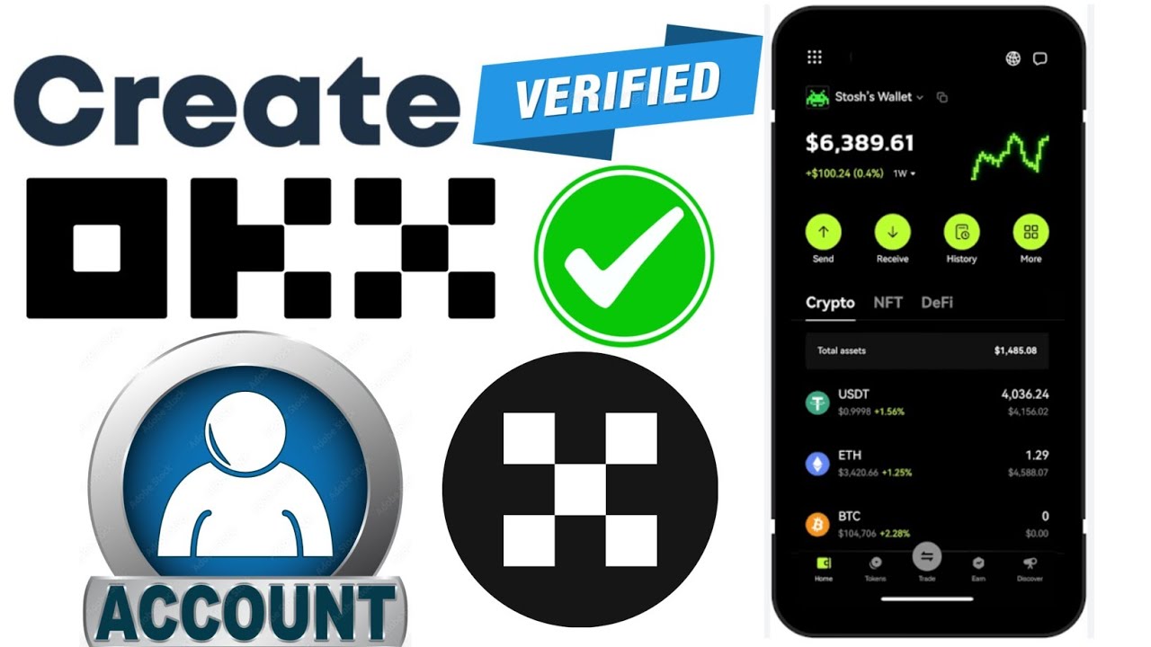 How to create okx account | okx account online make | okx account Kaise bnain |okx bananey ka tarika