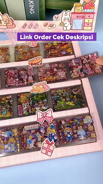🔴 Hunting Stiker Lucu, Hunting Stiker Jurnal, Stiker Momo Rainbow, WA 0896-7015-5561